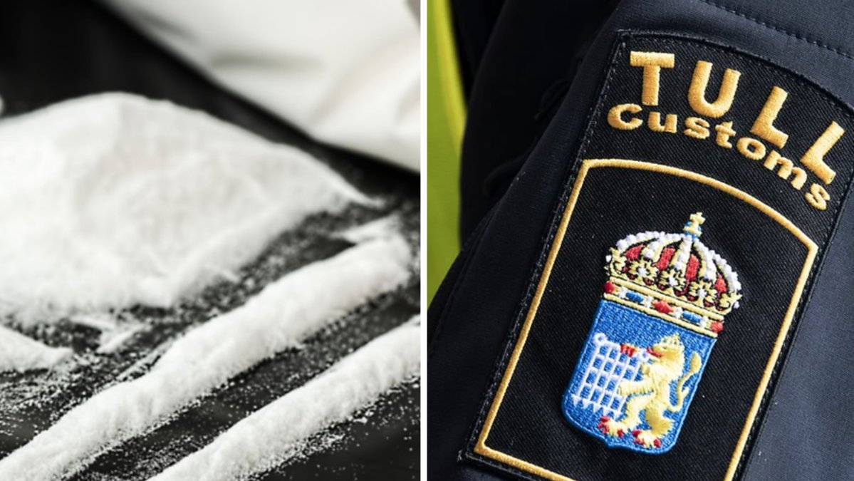 Tullverkets jättebeslag nyligen söder om Stockholm har visat sig vara kokain